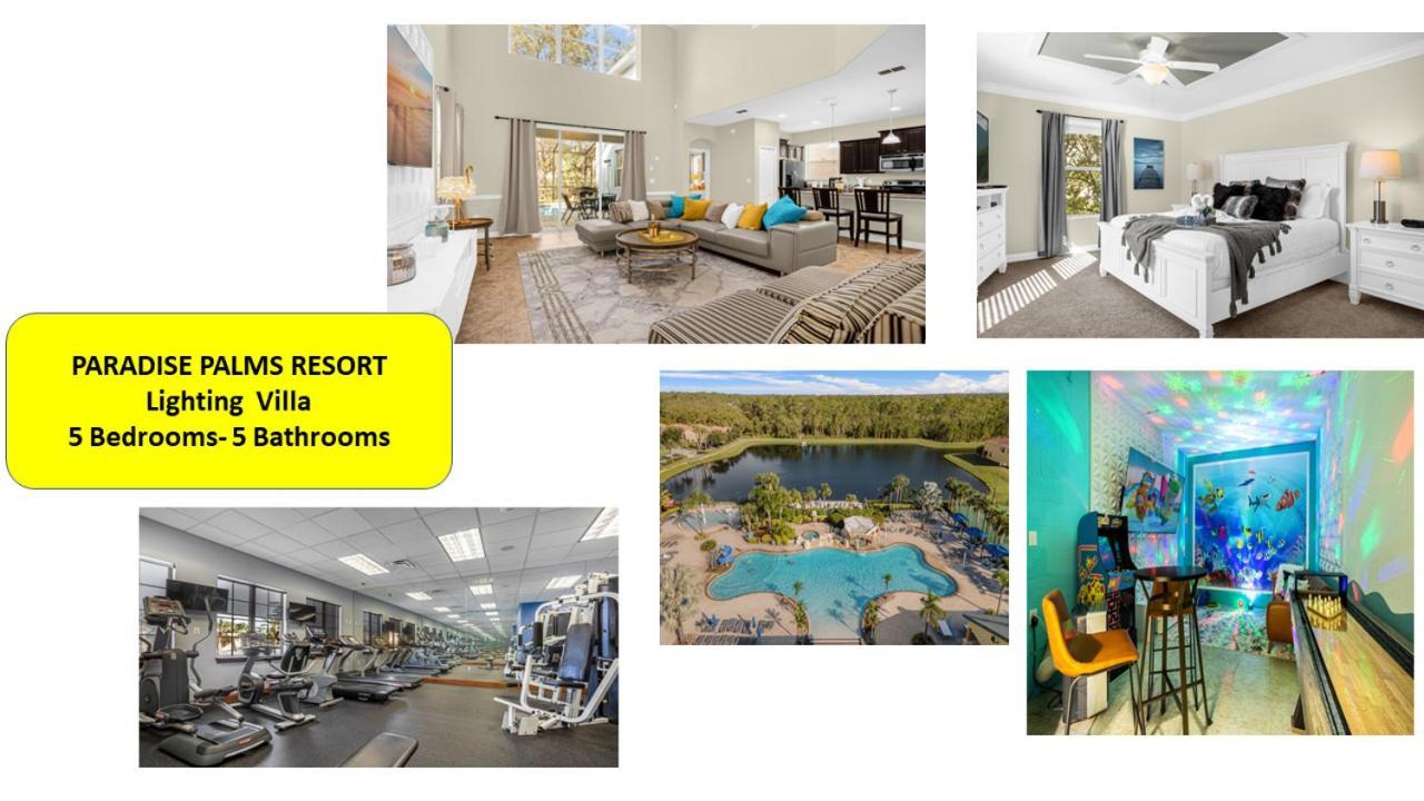 קיסימי Light Yellow Home Lift Your Mood Near Disney 5Beds מראה חיצוני תמונה